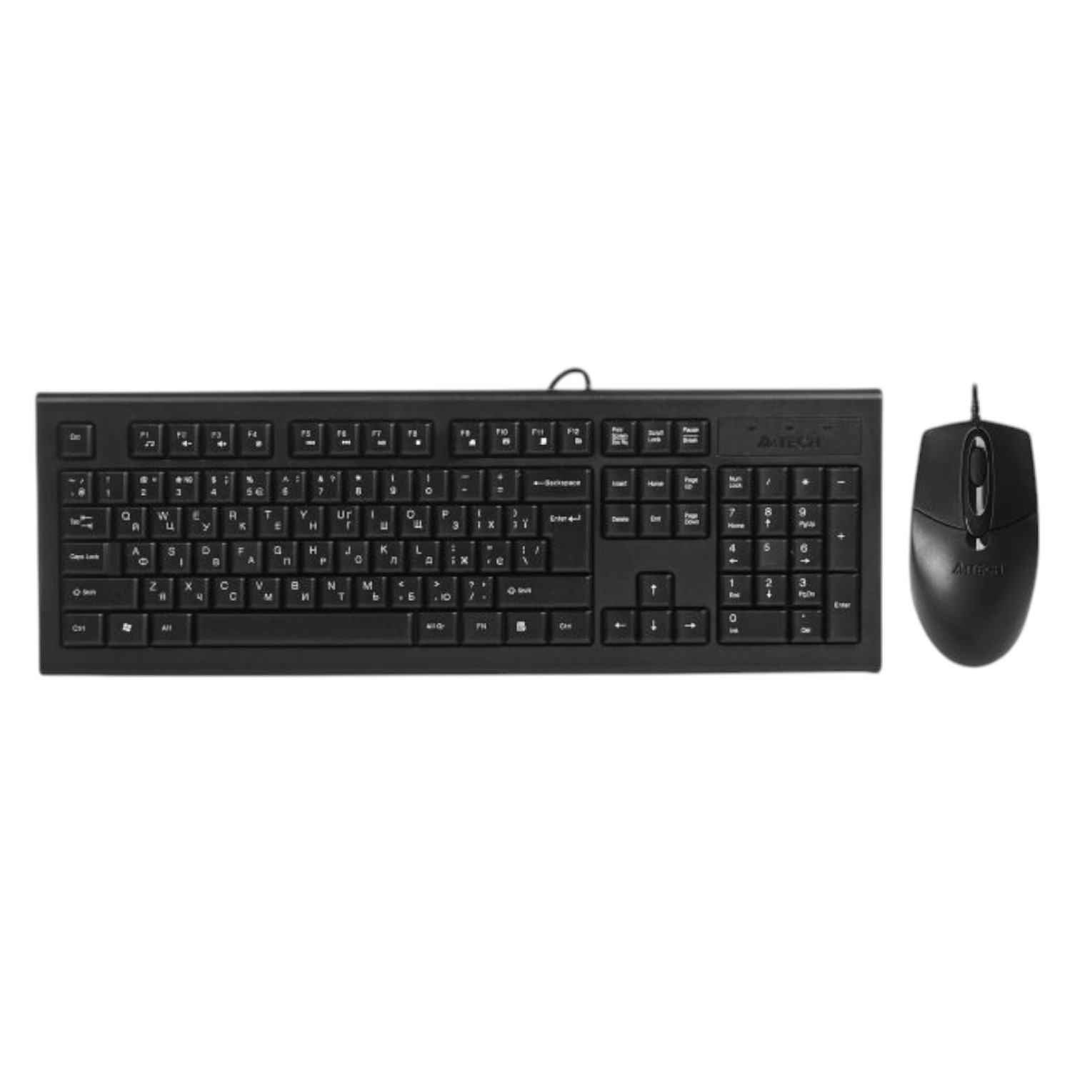 Комплект проводной A4Tech KR-8572 (клавиатура + мышь) USB NEW